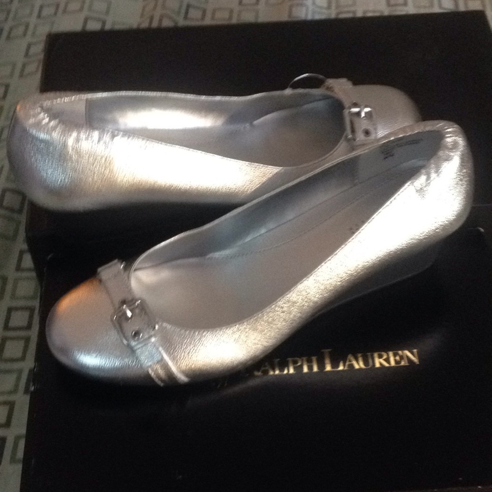 RALPH LAUREN  Ilena  Women Wedges NEW